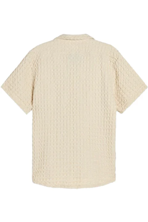 Риза Ecru Cuba Waffle 7006 01 multicolor — снимка 2