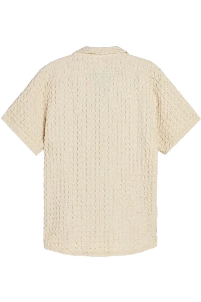 Риза Ecru Cuba Waffle 7006 01 multicolor — снимка 2
