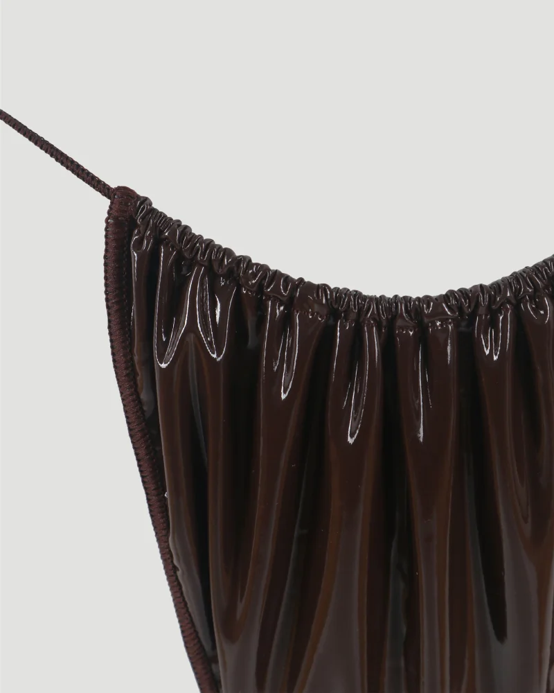 Latex Microkini in Chocolate Brown — снимка 9