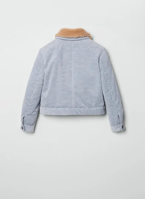 Яке от рипсено кадифе 'Thermore®' Brunello Cucinelli Kids 6