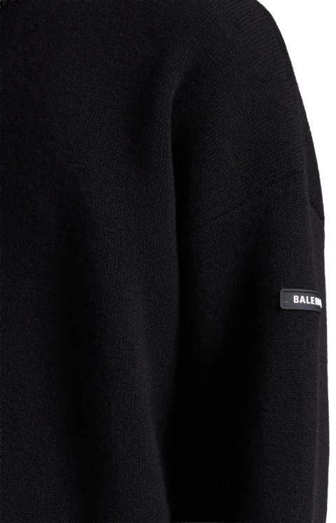Black Crewneck Sweater — снимка 2