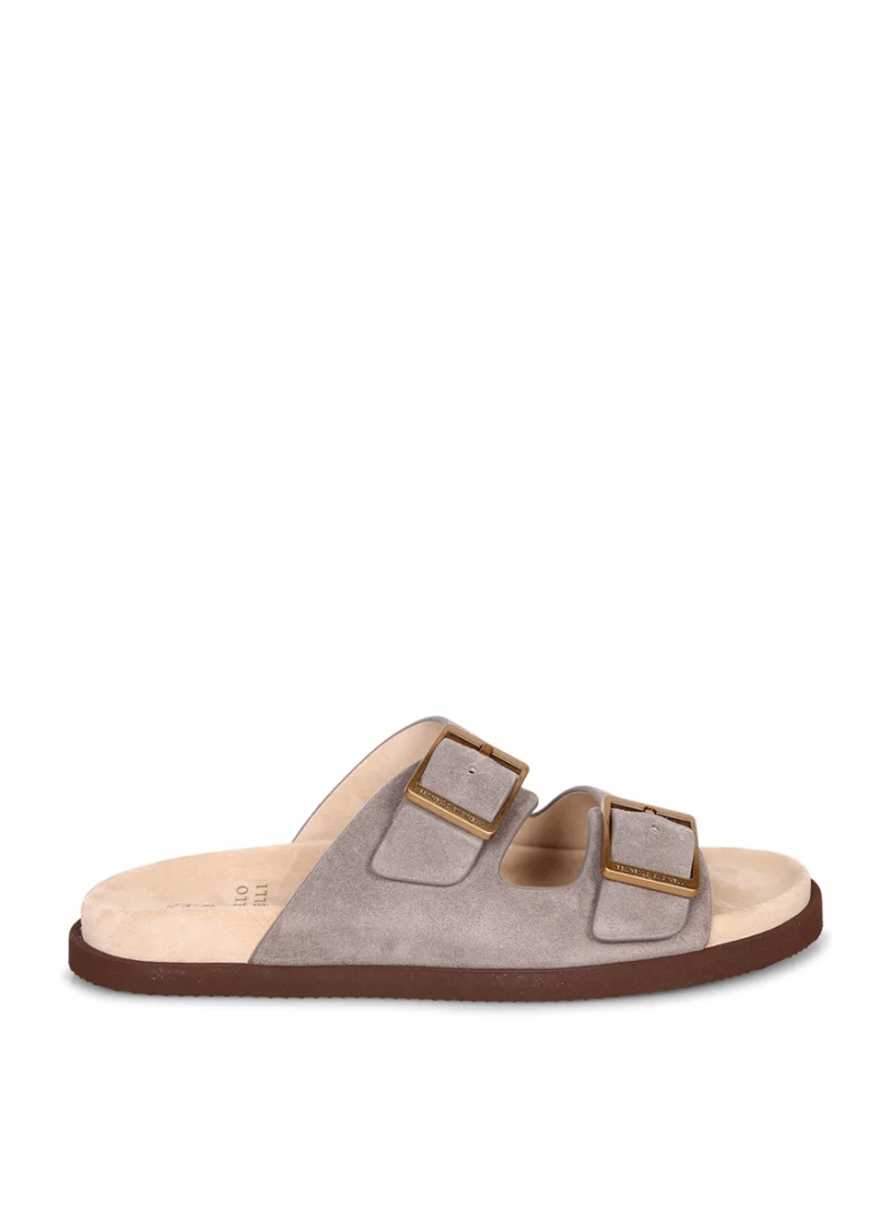 Велурени чехли Brunello Cucinelli