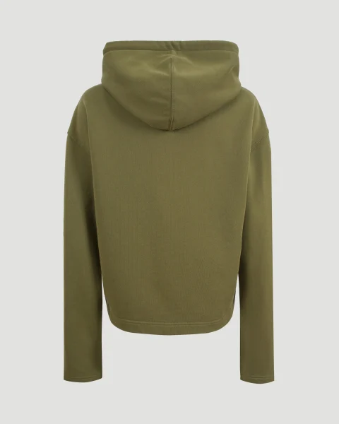 Cropped Ami de Coeur Hoodie in Bronze — снимка 3