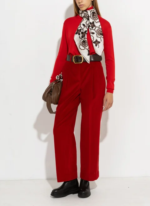Панталон от рипсено кадифе Weekend Max Mara Ordine