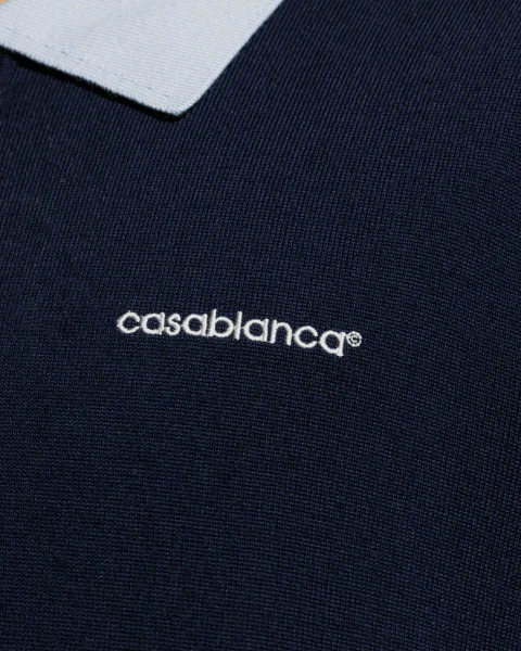 Merino Knit Tennis Polo Shirt — снимка 2