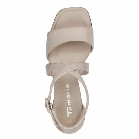 Дамски Сандали На Ток TAMARIS – 1-28310-42-418 IVORY — снимка 5