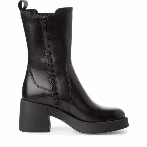 Дамски Боти На Ток TAMARIS – 1-25451-43-001 BLACK — снимка 2