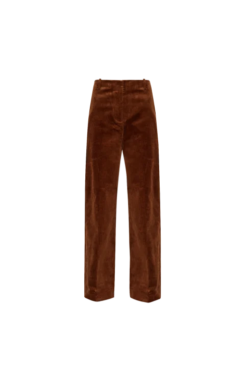 Trousers in Brown Corduroy