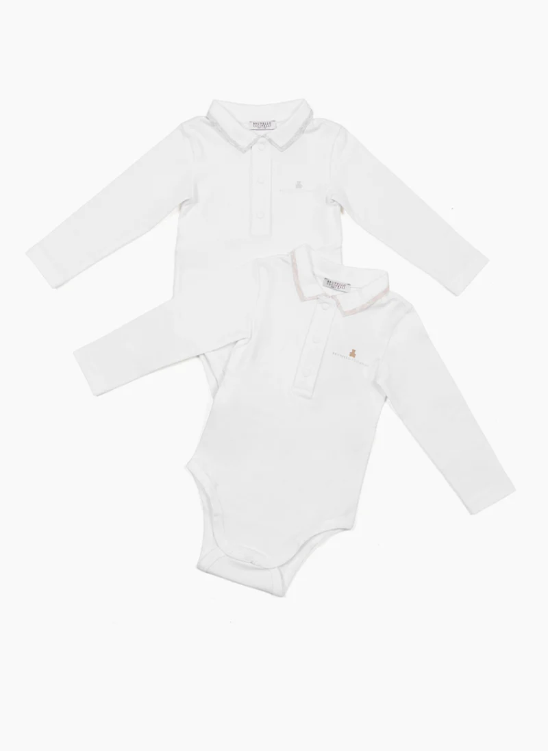Сет бодита Brunello Cucinelli Kids 9-12M