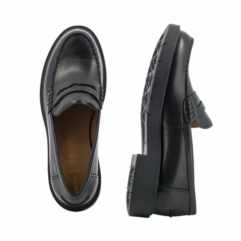 Дамски Мокасини GEOX – D25QRA D SPHERICA BLACK — снимка 4