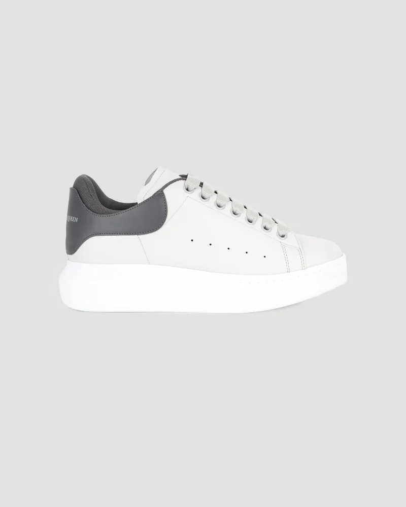 Oversized Sneaker in White and Grey