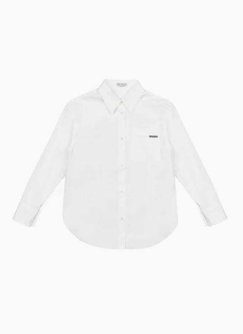 Риза с монили Brunello Cucinelli Kids 8-10