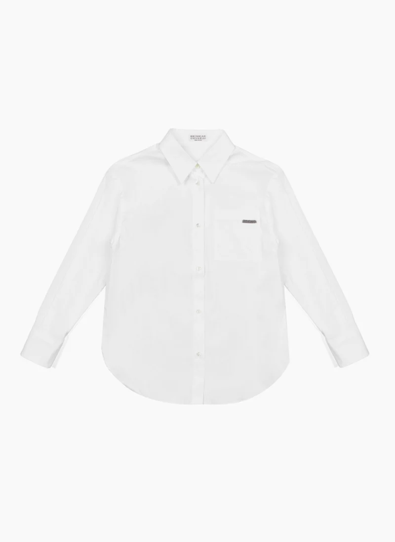Риза с монили Brunello Cucinelli Kids 8-10