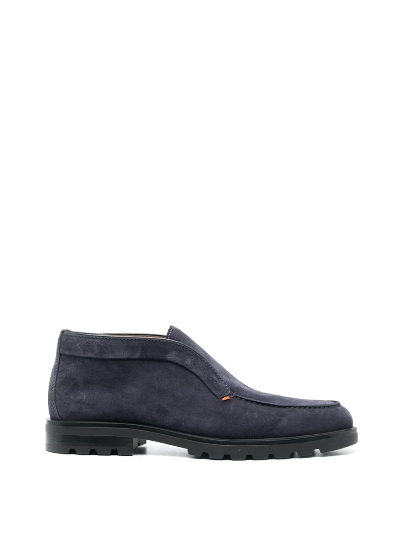 Велурени боти 'Slip-on style' Santoni