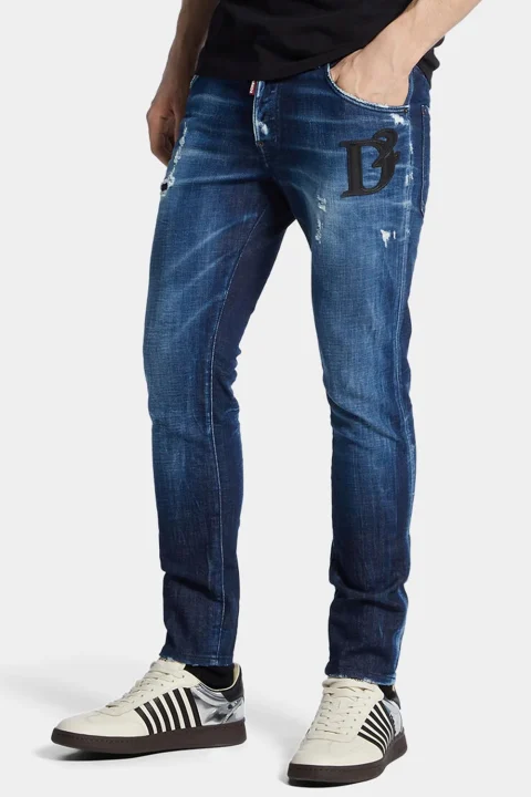 Jeans S74LB1721D30010 470 navy blue — снимка 2