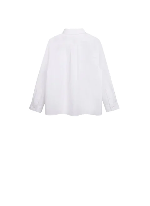 Класическа риза с лого бродерия Givenchy Kids — снимка 2
