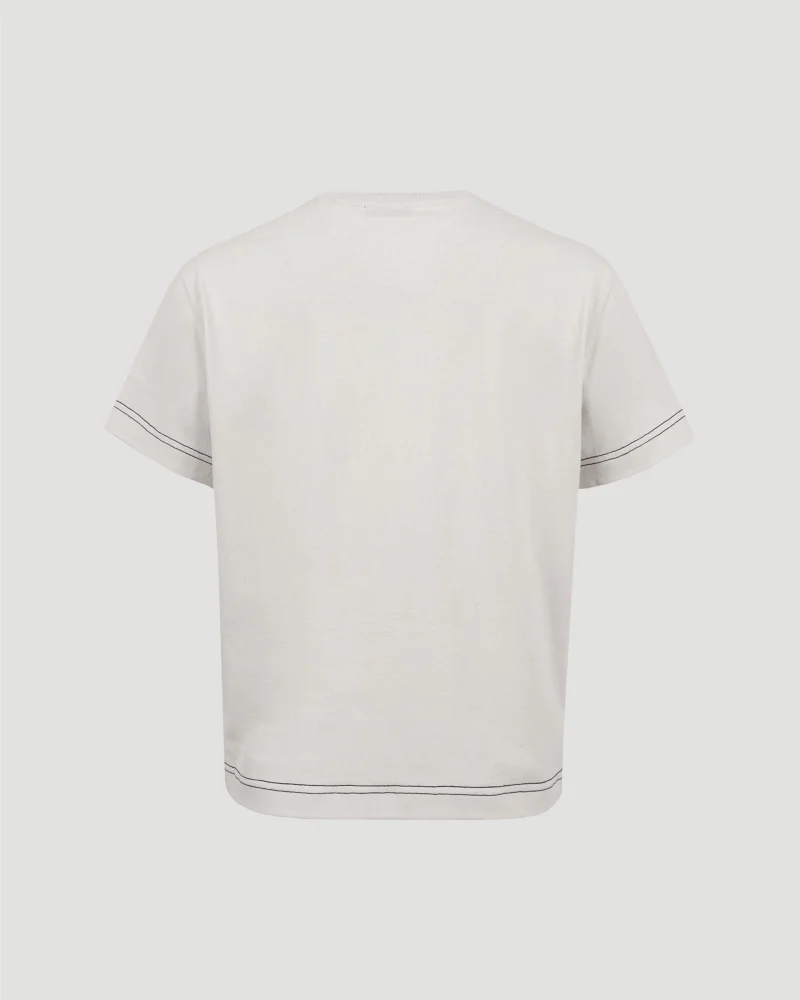 Boxy T-Shirt in Cotton — снимка 2