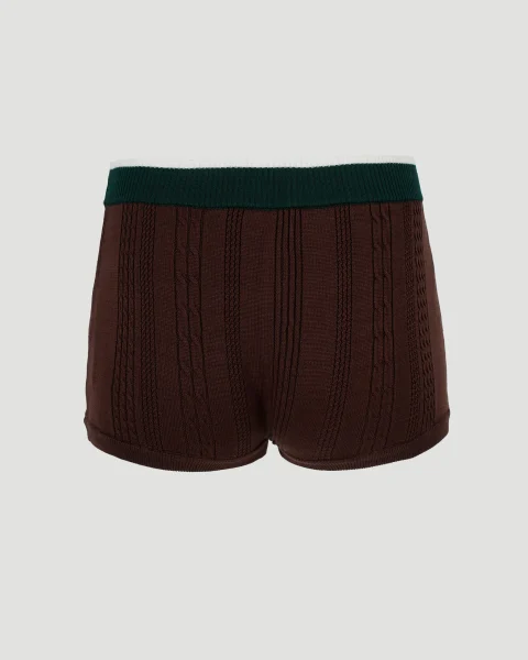 Cable Knit Shorts — снимка 3