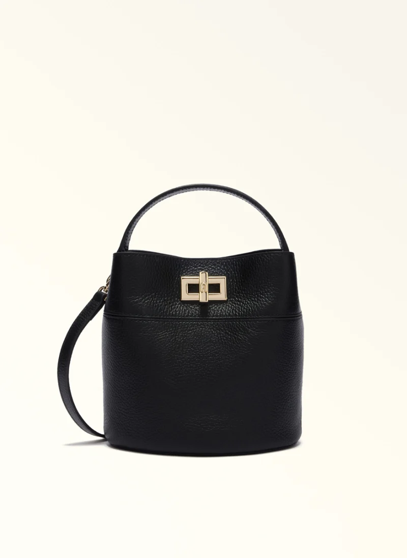 Мини чанта 'Bucket' Furla Amelia Nero