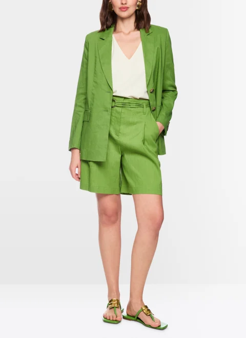 Сако с лен Marc Cain Collections — снимка 6
