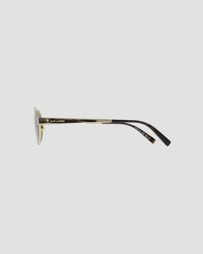 SL 692 Sunglasses in Gold and Brown — снимка 2