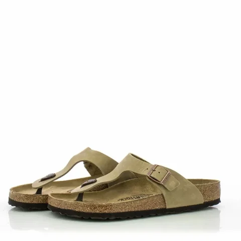 Мъжки Чехли Комфорт BIRKENSTOCK – 943811 GIZEH TABACCO BROWN — снимка 3