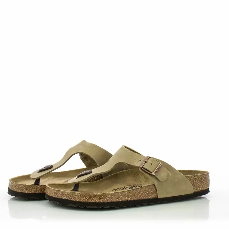 Мъжки Чехли Комфорт BIRKENSTOCK – 943811 GIZEH TABACCO BROWN — снимка 3