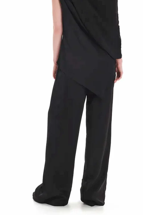 Панталон "Luxurious Drapery" Trousers S24331 12052-black — снимка 2