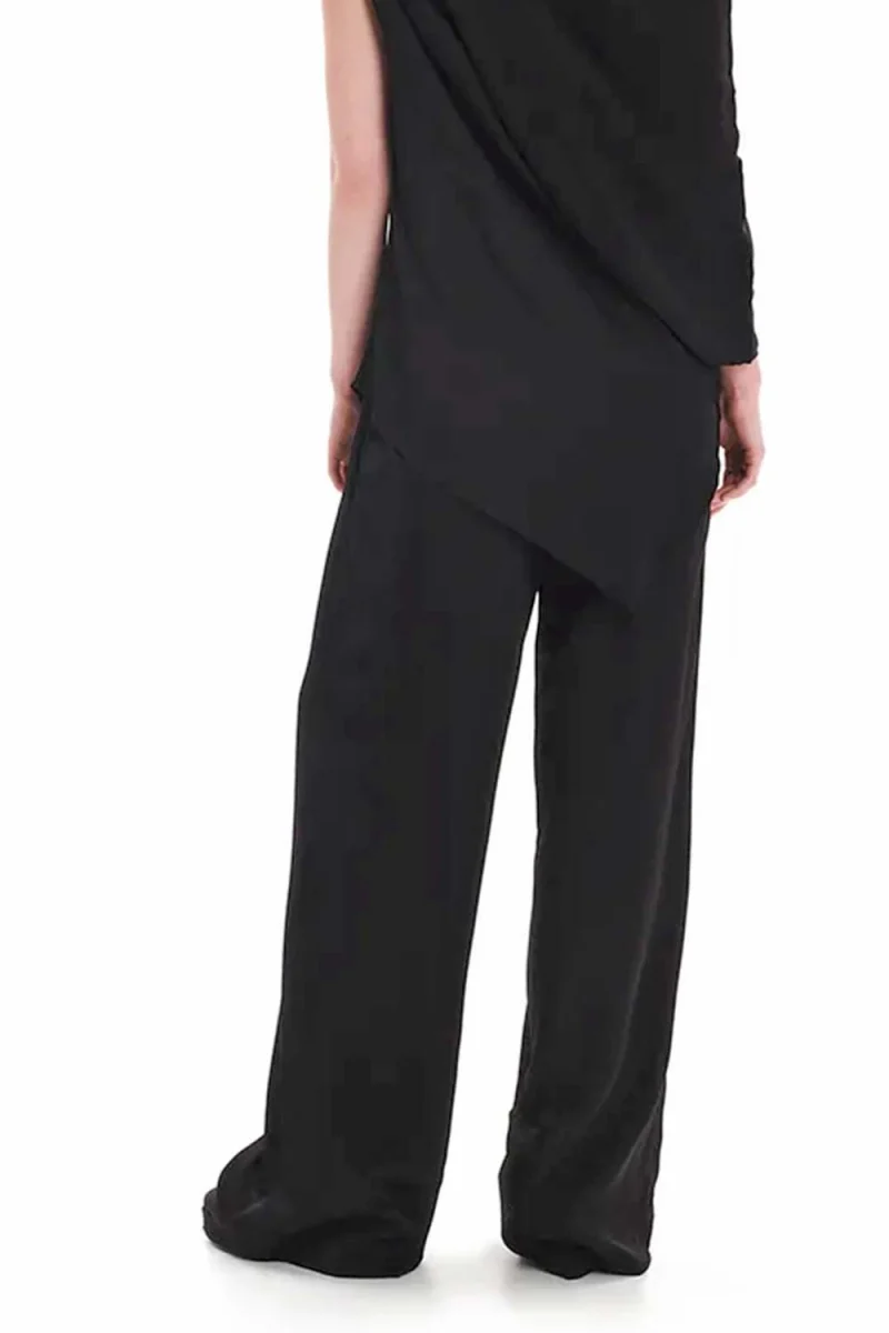 Панталон "Luxurious Drapery" Trousers S24331 12052-black — снимка 2