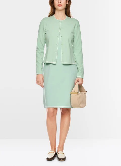 Фина жилетка с контрастни детайли Marc Cain Collections — снимка 2