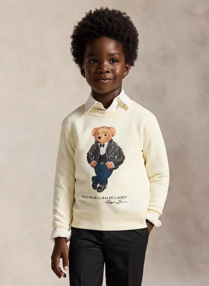 Суитшърт с принт 'Polo Bear' Ralph Lauren Kids 2-7