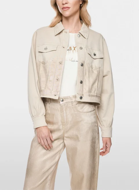 Яке от деним 'Gold finish' Marc Cain Sports — снимка 2