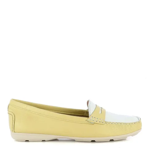 Дамски Мокасини WIRTH – 6315DM CANNES LEMON/BRANCO