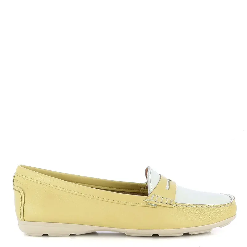 Дамски Мокасини WIRTH – 6315DM CANNES LEMON/BRANCO