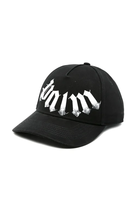 Шапка Maxi Logo Cap PAMLB001FB008-1003 black-off white