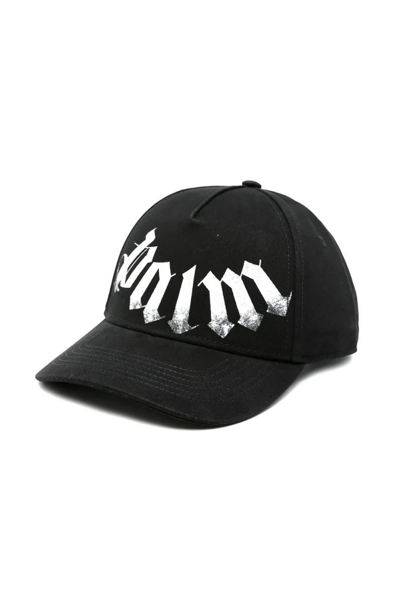 Шапка Maxi Logo Cap PAMLB001FB008-1003 black-off white
