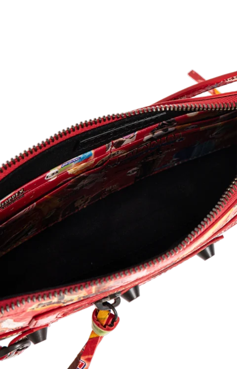 Le City Red Pouch Bag — снимка 4