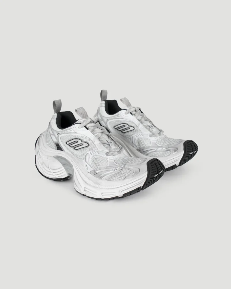 10XL Sneaker in White & Black — снимка 2