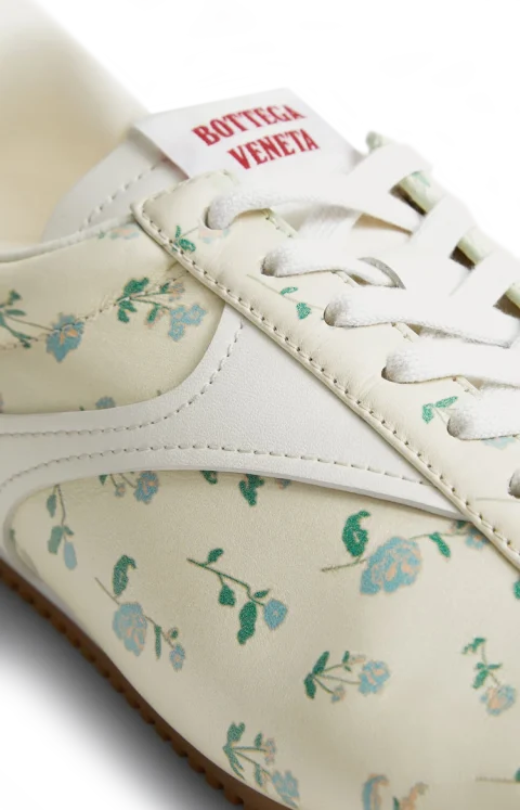 Shot Sneaker in Parchment/Peach/Blue — снимка 3