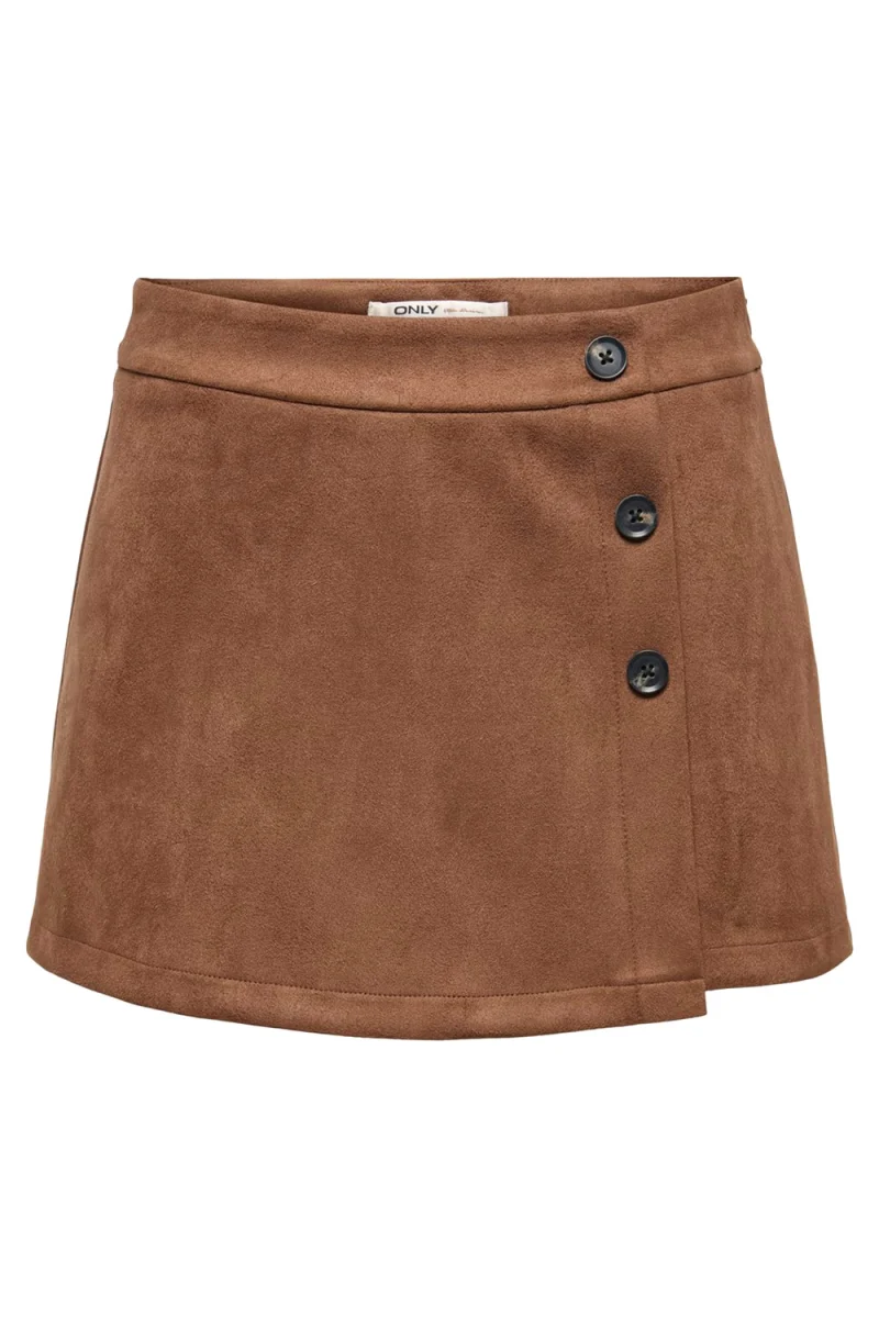Пола Onladdi Hw Faux Suede Skort 15376528 18-1232 TCX soft silt
