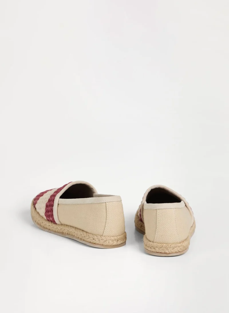 Еспадрили с раиран мотив Brunello Cucinelli Kids — снимка 3