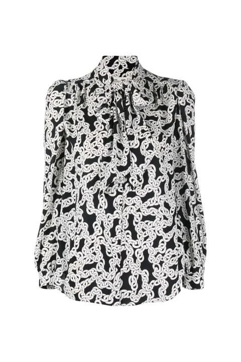 Shirt Dvf Harvey Top DVFBL3Q015CCSBK B2341 crawling chain small black