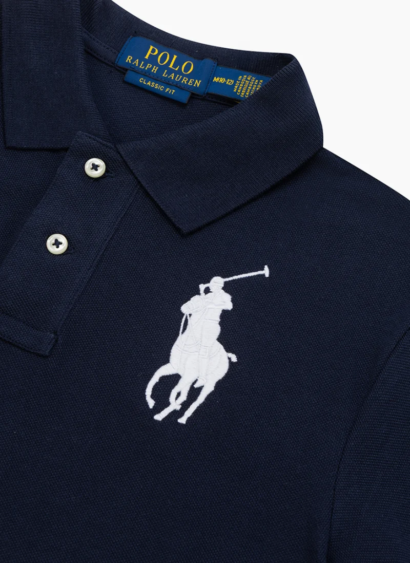Класически полошърт Ralph Lauren Kids 7-14 — снимка 3