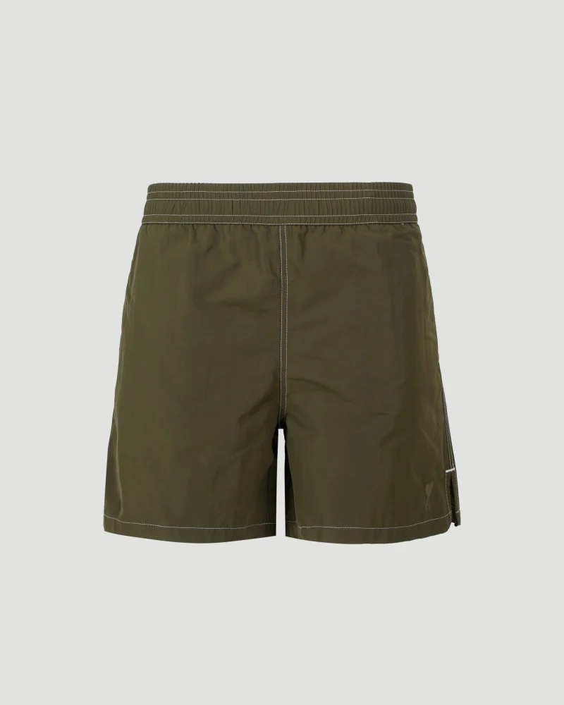 Beach Shorts in Loden