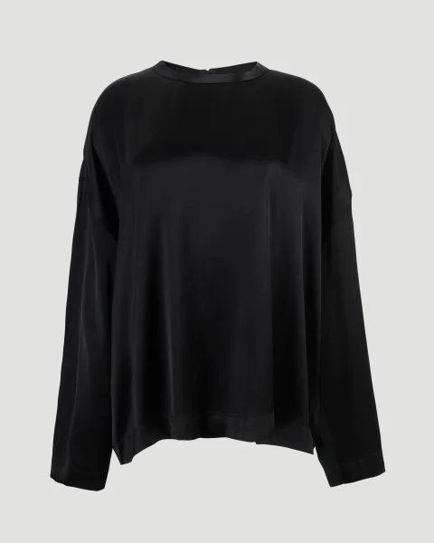 Boxy Satin Top