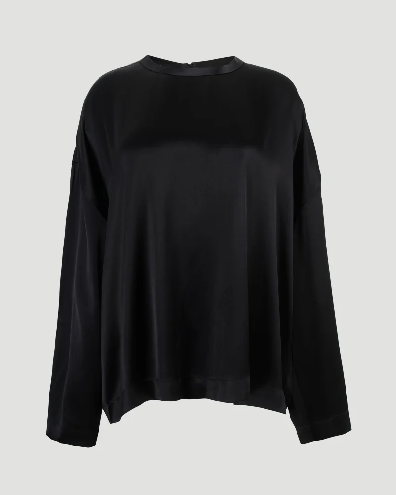 Boxy Satin Top