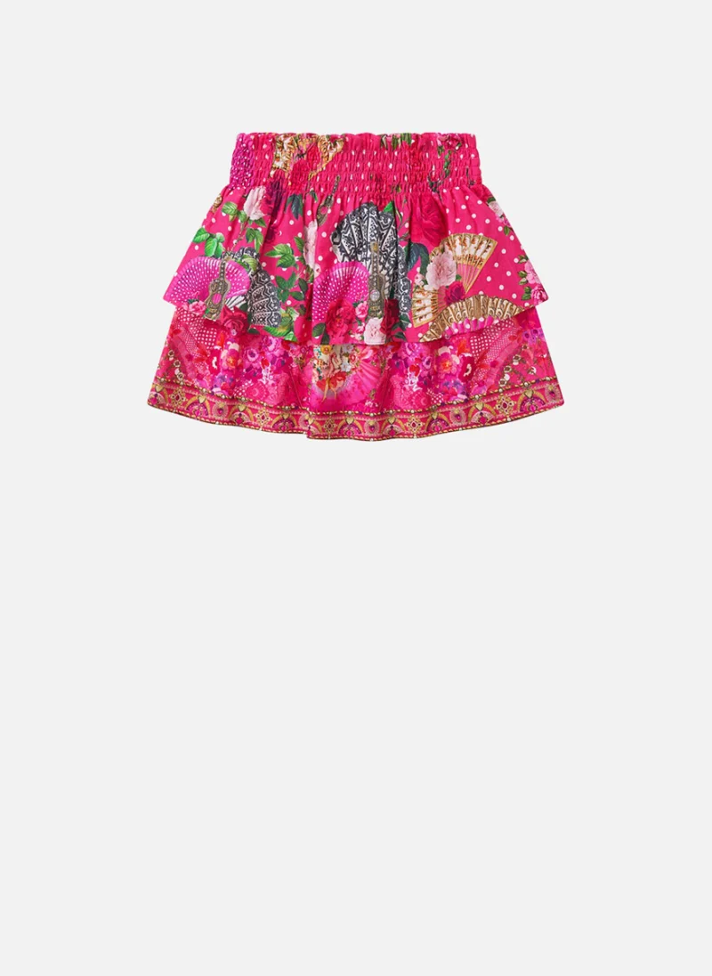 Пола с принт 'Flamenco rose' Camilla Kids — снимка 2