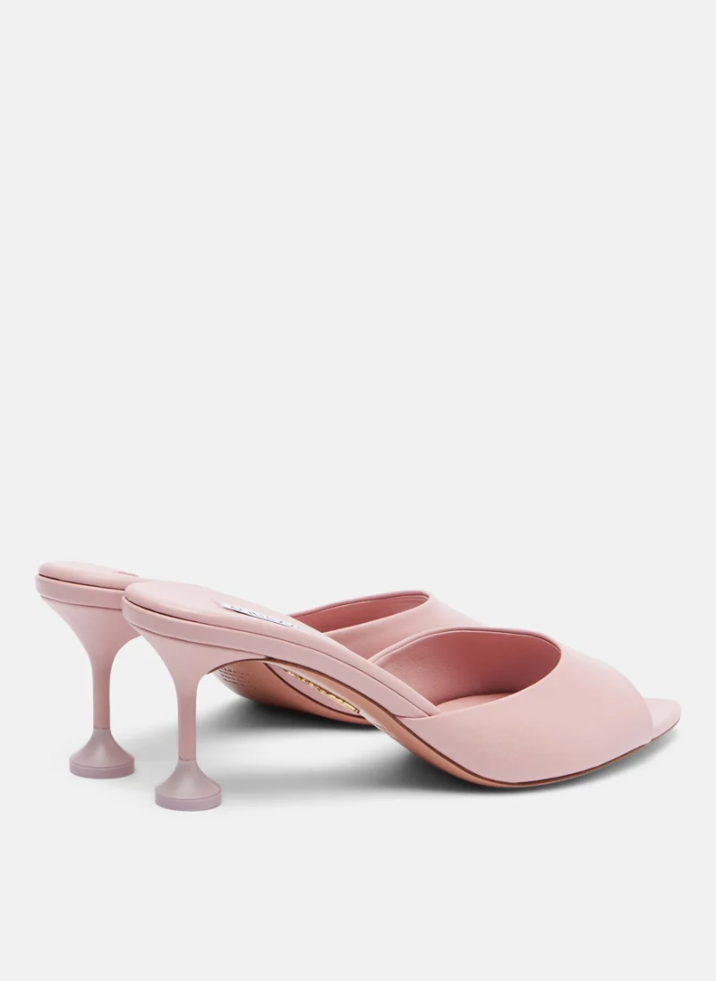 Чехли на ток 'Bisous' Aquazzura — снимка 3