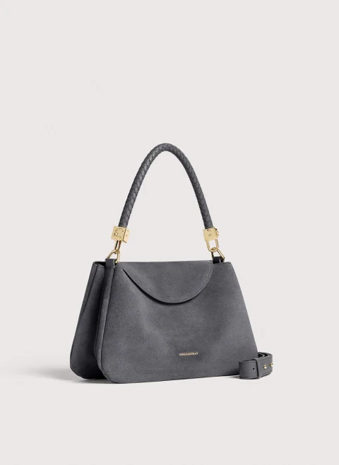 Велурена чанта Coccinelle Tiggy Small — снимка 7