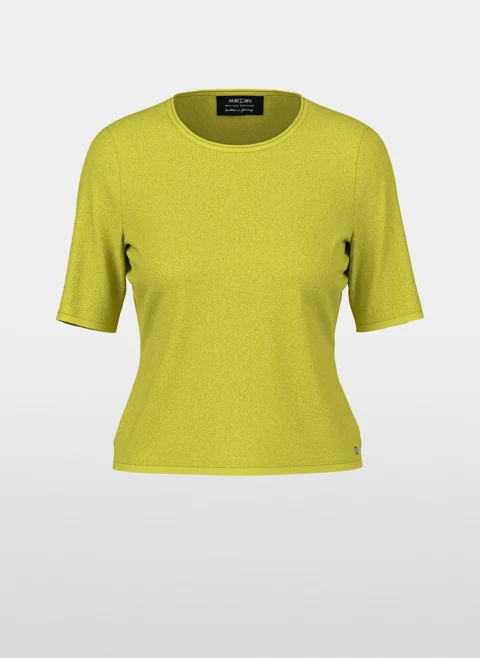 Тишърт от фино плетиво Marc Cain Collections — снимка 4